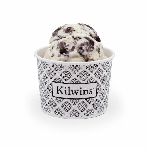 Kilwins ice cream cup with chocolate chunks