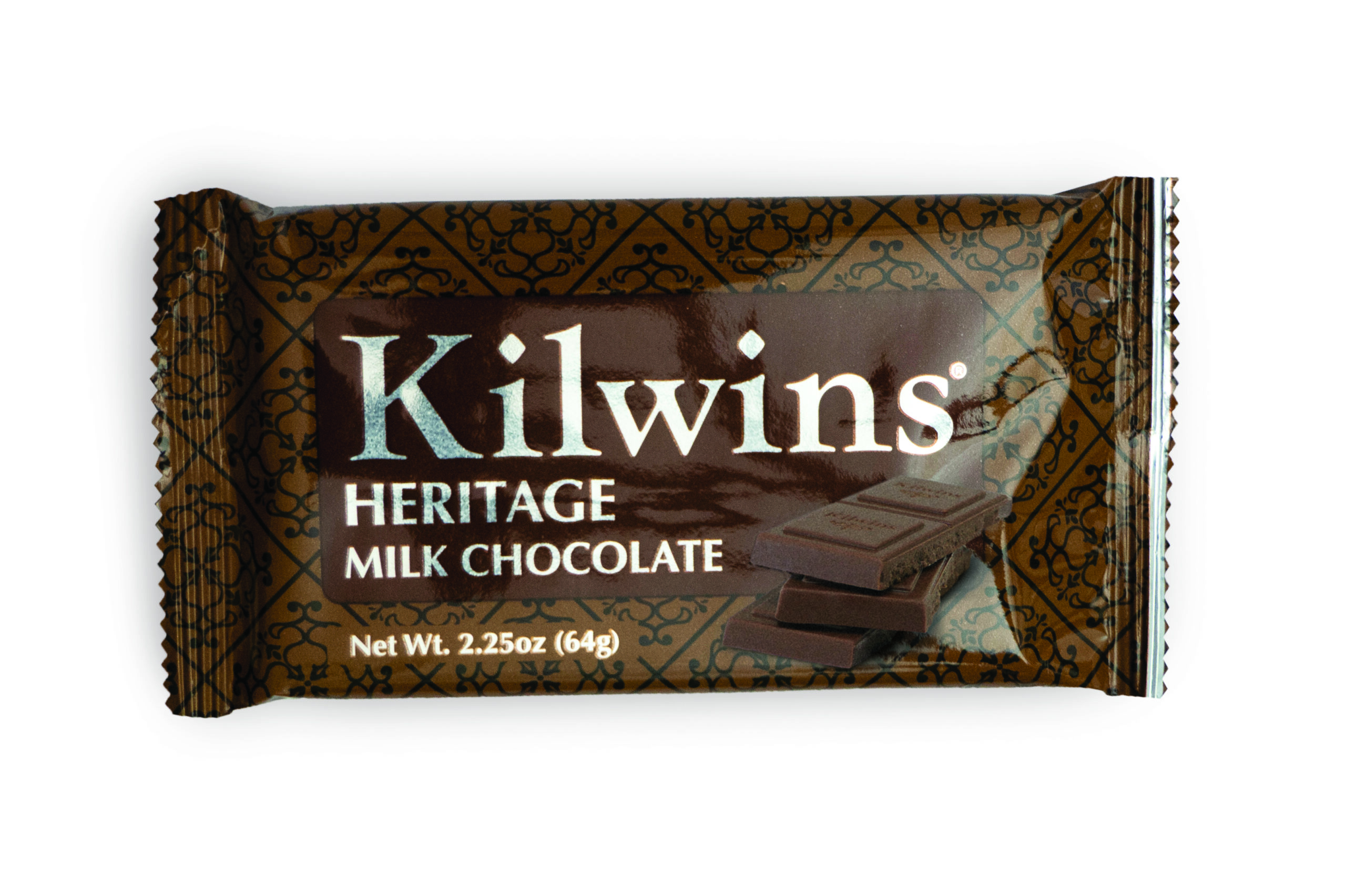 Kilwins Heritage Milk Chocolate Bar Packaging